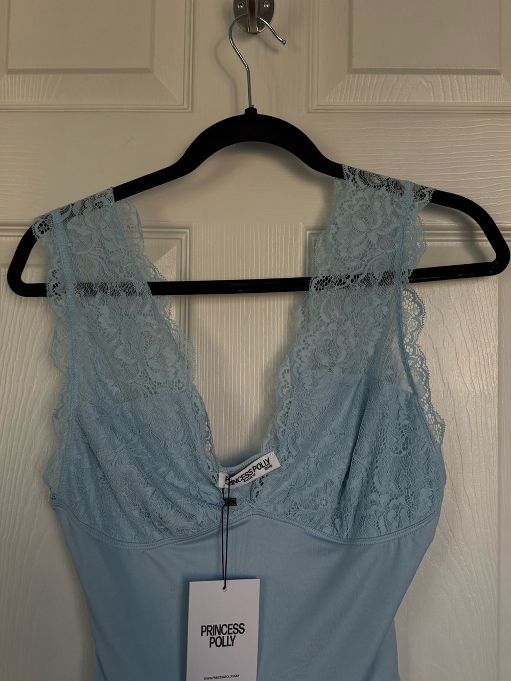 NWT Princess Polly Typha Top🦋🩵